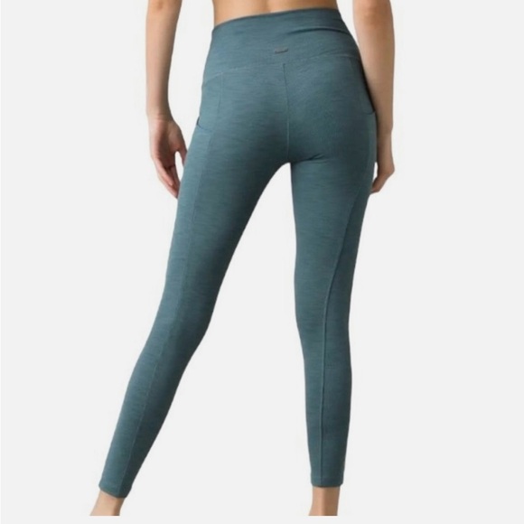 Prana Women's Blue High-Rise Leggings - Picture 2 of 8